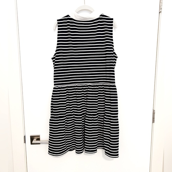 Eliza J Stripe Tiered Dress - Picture 2 of 5